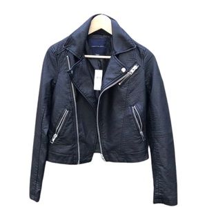 American Eagle vegan leather jacket size XS